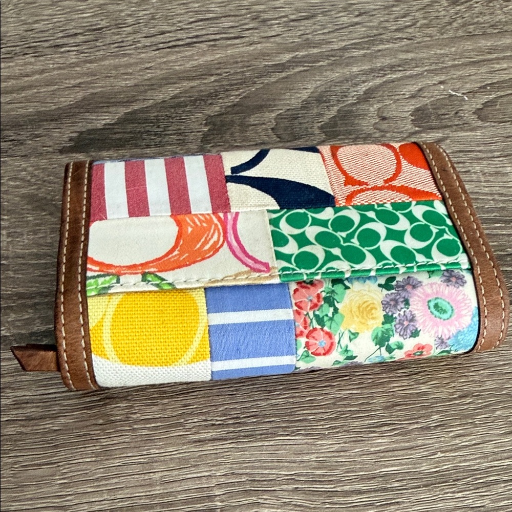 Coach Multicolor Patchwork Wallet - image 3